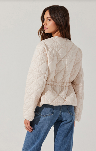 ASTR Joslyn Jacket / Nude Pink