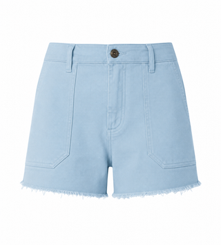 Kut Jane High Rise Short -Porck Chop Pkts-Raw Hem