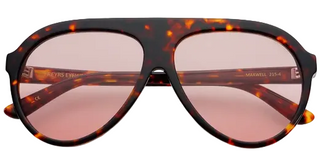 Freyrs Maxwell Acetate Unisex Aviator Sunglasses - Tortoise / Pink