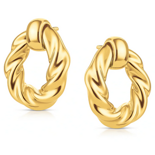 Ellie Vail Colter Twist Knocker Earring