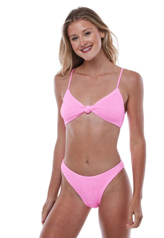 Love & Bikinis Laguna Beach Knot Bralette Bikini Top
