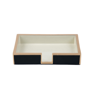 Gracie Enameled Guest Towel Tray