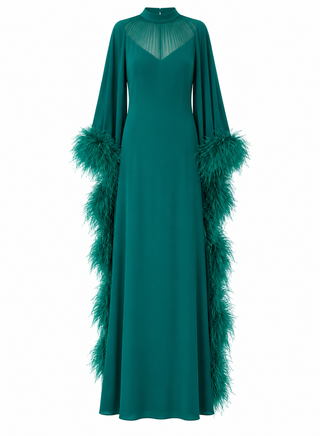 Hutch Bobbi Dress in Emerald