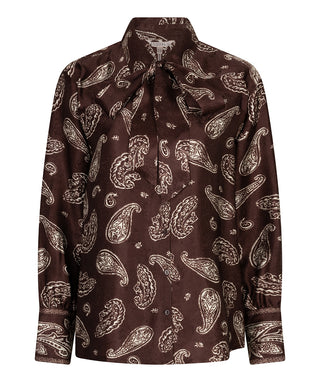 Esqualo Leopard Print Blouse
