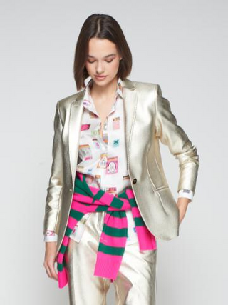 Vilagallo Gold Blazer