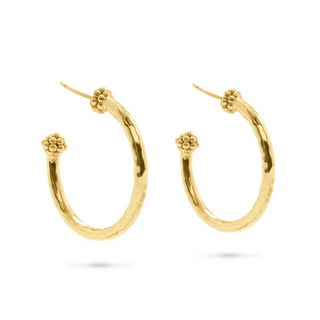 Capucine De Wulf Berry Medium Hoop Earrings In Gold
