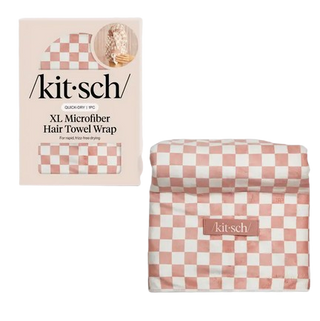 KITSCH EXTRA LARGE QUICK DRY HAIR TOWEL