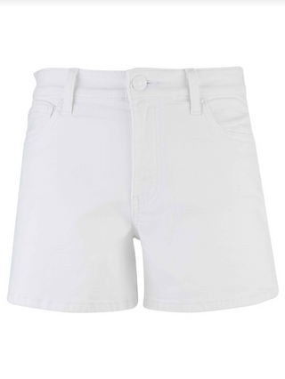 Kut Jane High Rise Short W/ Regular Hem in Optic White
