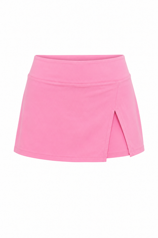 Free People Hot Shot Mini Skort in Hot Pink