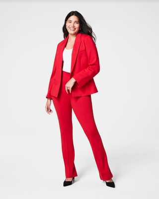 Spanx Spanxsupersmooth™ Perfectfit Ponte Micro Flare Pant in True Red