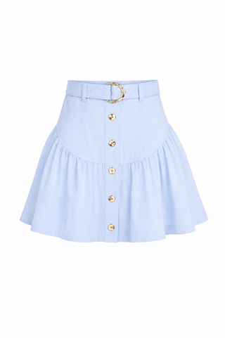 Karina Grimaldi Rylee Denim Mini Skirt